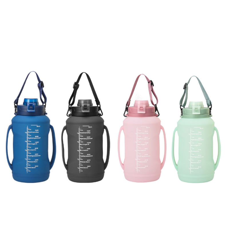 Botella de agua plegable de silicona 2.0 L