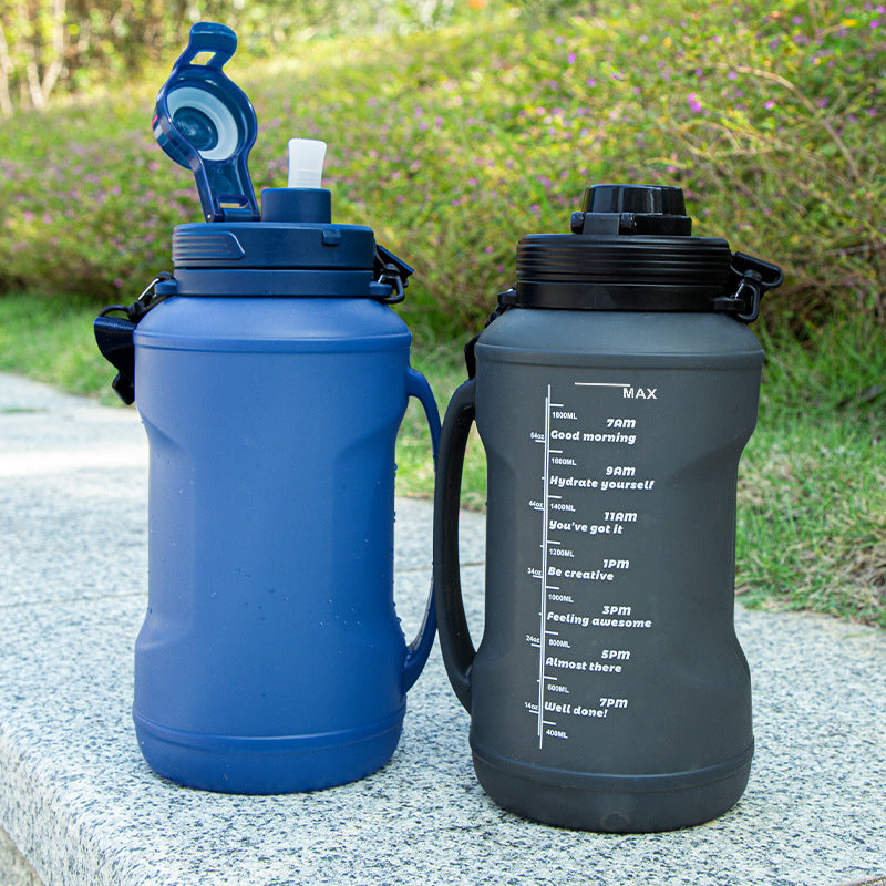 Botella de agua plegable de silicona 2.0 L